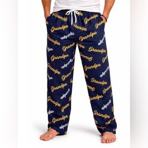 Mad Engine Grandpa Navy Sleep Pant NWT